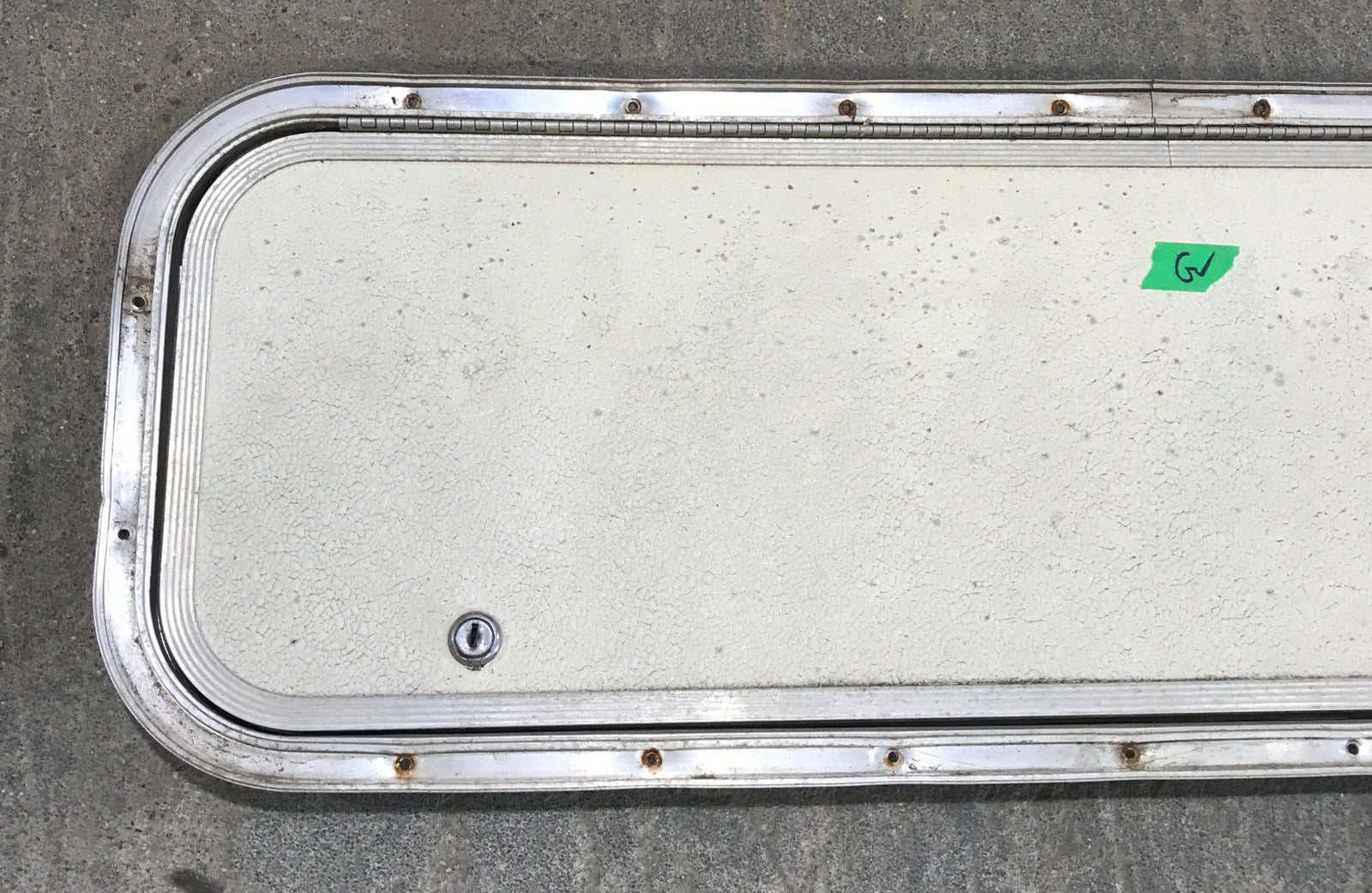 Used Radius Corner Cargo Door 35 1/2