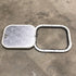 Used Radius Cornered Battery / Cargo Door 13 3/4" x 11 1/2" x 5/8 "D - Young Farts RV Parts