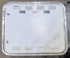 Used Radius Cornered Battery / Propane Cargo Door 29 7/8" x 25 7/8" x 5/8"D - Young Farts RV Parts