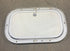 Used Radius Cornered Cargo Door 13 3/4" W x 7 3/4" H x 3/4" D - Young Farts RV Parts