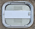 Used Radius Cornered Cargo Door 15 5/8" x 12 3/4" x 1 1/4" D - Young Farts RV Parts