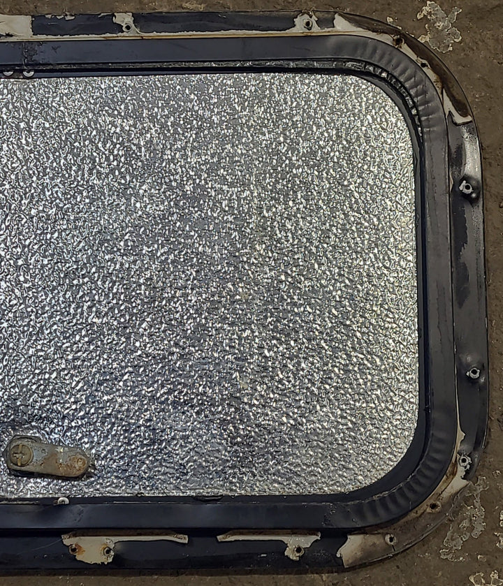 Used Radius Cornered Cargo Door 18 1/8" x 10 5/8" x 5/8" D - Young Farts RV Parts