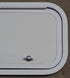 Used Radius Cornered Cargo Door 18" x 10" x 3/4" D - Young Farts RV Parts