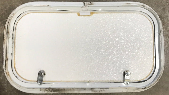 Used Radius Cornered Cargo Door 19 3/4" x 10 1/2" x 1" D - Young Farts RV Parts