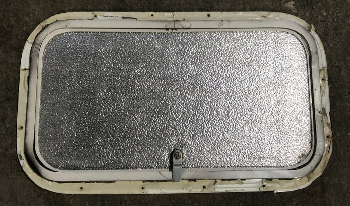 Used Radius Cornered Cargo Door 19 3/4" x 10 3/4" x 3/4" D - Young Farts RV Parts