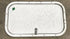 Used Radius Cornered Cargo Door 19 3/4" x 10 3/4" x 3/4" D - Young Farts RV Parts