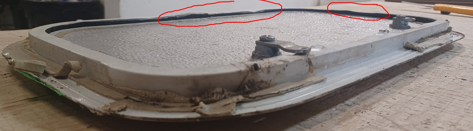Used Radius Cornered Cargo Door 19 3/4