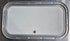 Used Radius Cornered Cargo Door 19 3/4" x 10 7/8" x 5/8"D - Young Farts RV Parts