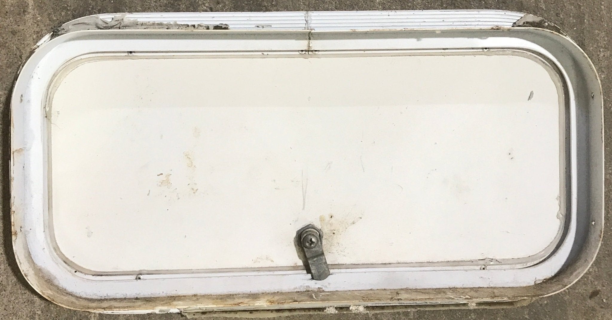 Used Radius Cornered Cargo Door 19 3/4" x 9 1/8" x 1 3/4" D - Young Farts RV Parts