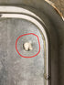 Used Radius Cornered Cargo Door 19 3/4" x 9 1/8" x 1 3/4" D - Young Farts RV Parts