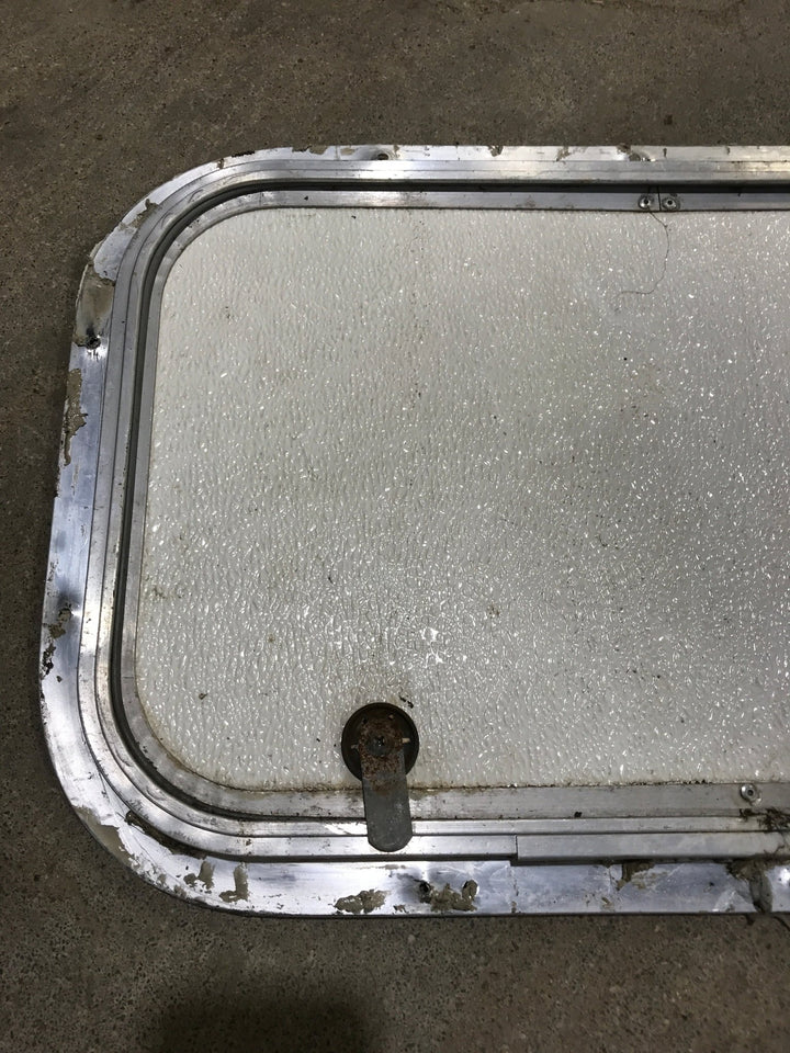 Used Radius Cornered Cargo Door 20" x 12" x 3/4"D - Young Farts RV Parts