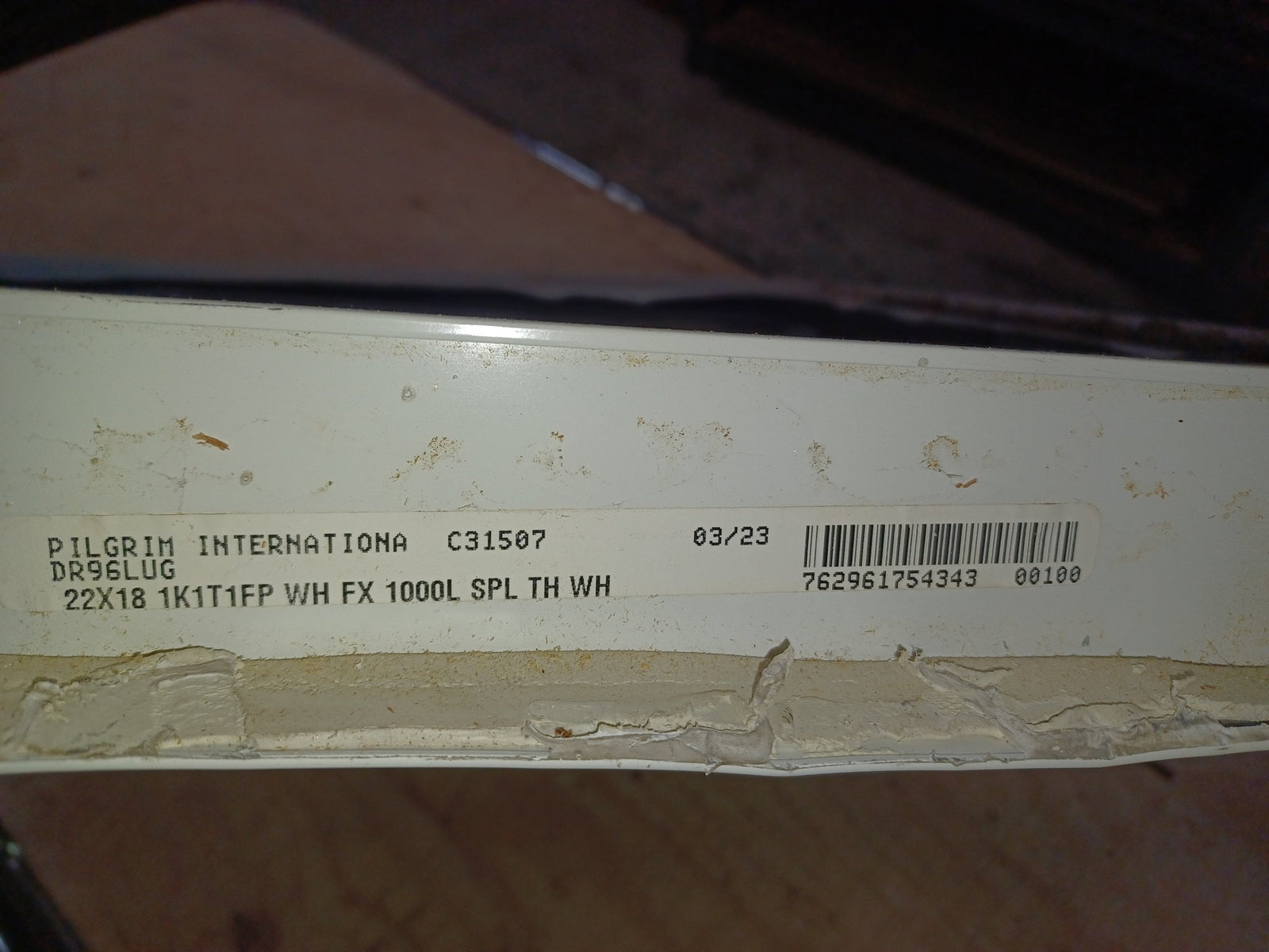 Used Radius Cornered Cargo Door 21 1/2