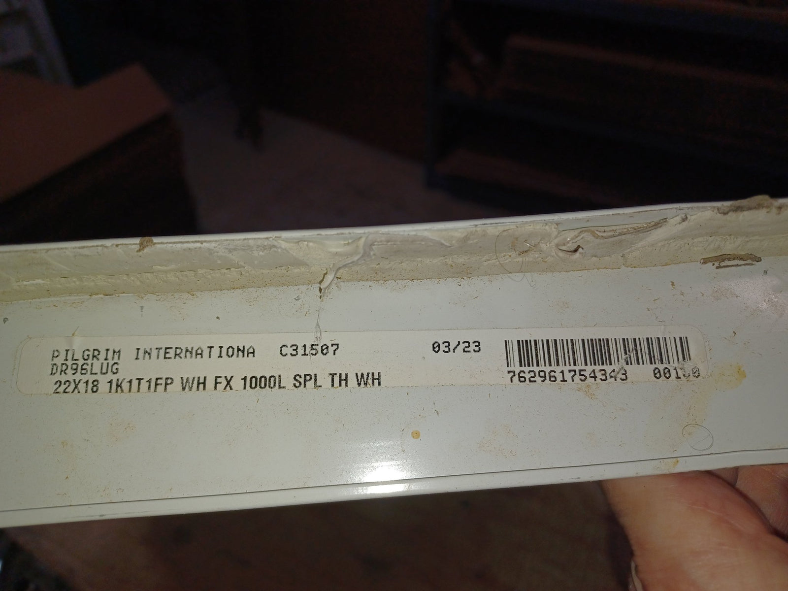 Used Radius Cornered Cargo Door 21 1/2