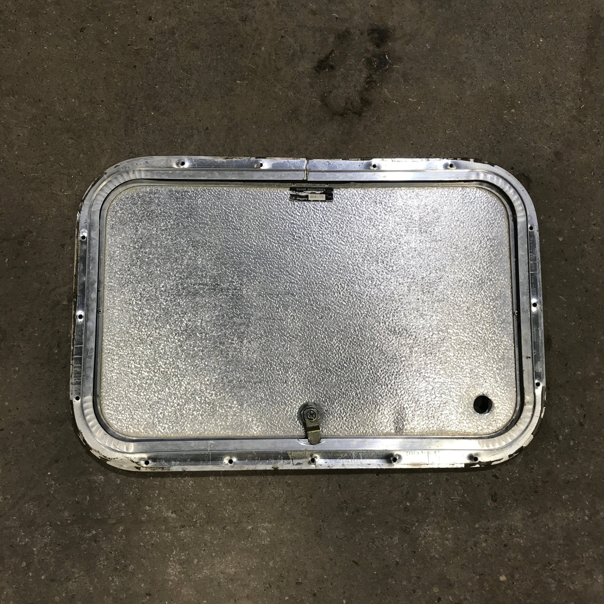 Used Radius Cornered Cargo Door 22" x 14" x 1 1/4" D - Young Farts RV Parts