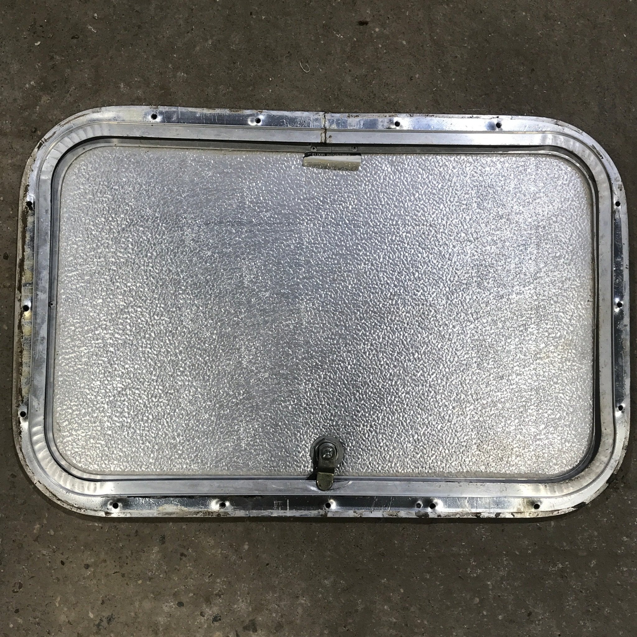 Used Radius Cornered Cargo Door 22" x 14" x 1 1/4" D - Young Farts RV Parts