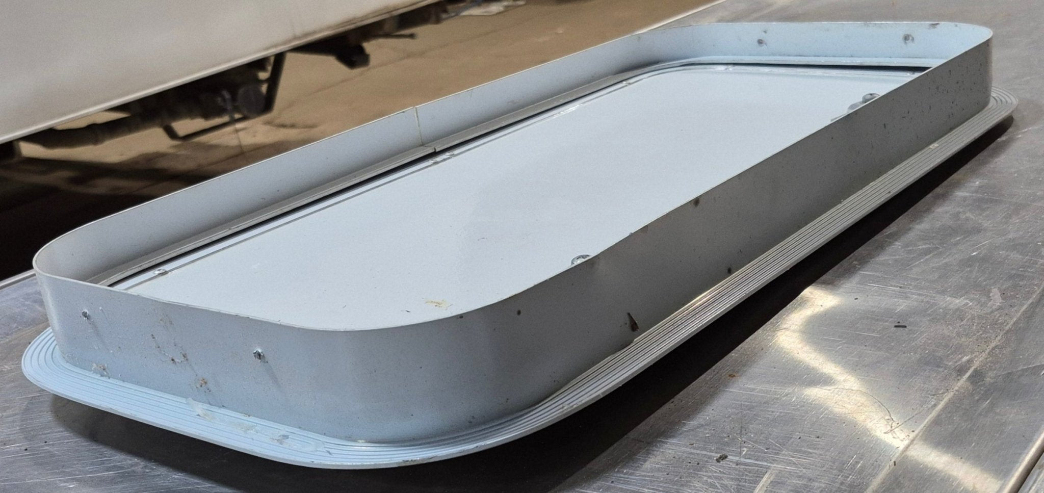 Used Radius Cornered Cargo Door 23 3/4" x 11 3/4" x 1 3/4" D - Young Farts RV Parts