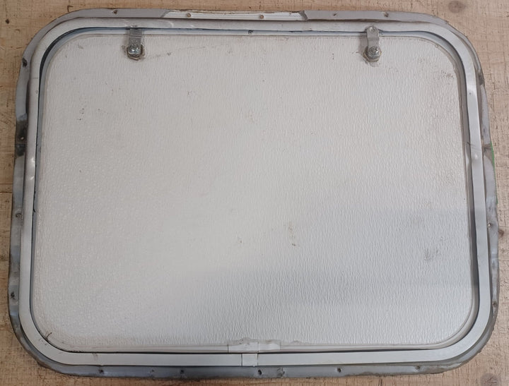 Used Radius Cornered Cargo Door 23 3/4" x 17 7/8" x 5/8" - Young Farts RV Parts