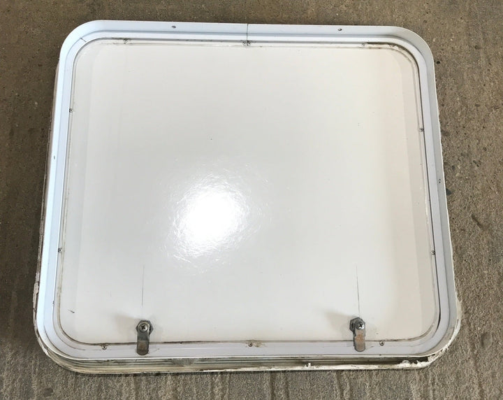 Used Radius Cornered Cargo Door 23 3/4" x 20 3/4" x 1 7/8"D - Young Farts RV Parts