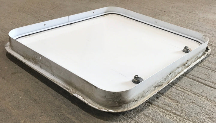 Used Radius Cornered Cargo Door 23 3/4" x 20 3/4" x 1 7/8"D - Young Farts RV Parts