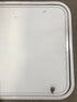 Used Radius Cornered Cargo Door 25 3/4" W x 23 3/4" H x 1" D - Young Farts RV Parts