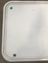 Used Radius Cornered Cargo Door 25 3/4" W x 23 3/4" H x 1" D - Young Farts RV Parts