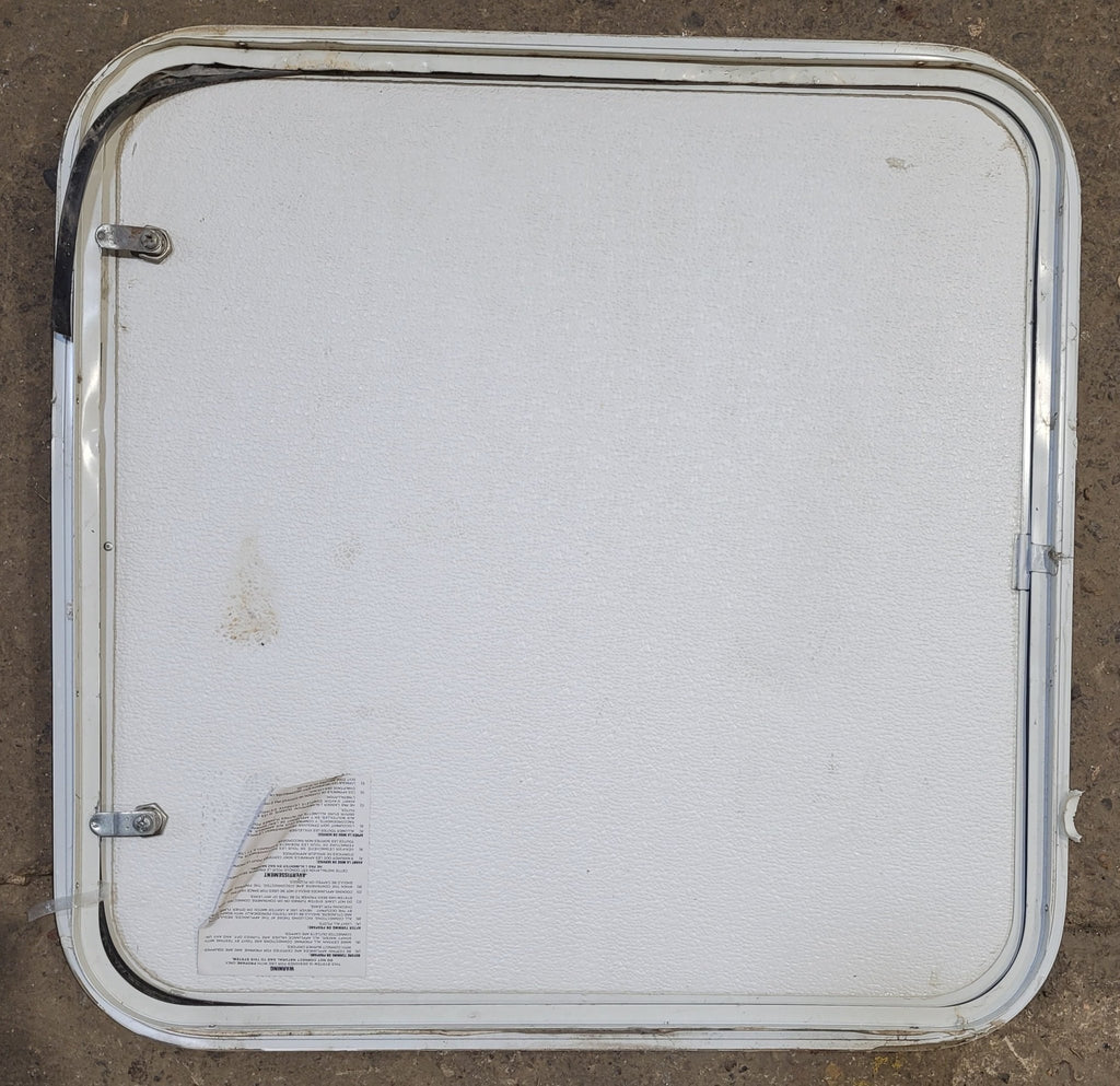 Used Radius Cornered Cargo Door 25 7/8" x 25 7/8" x 1"D&nbsp; - Young Farts RV Parts