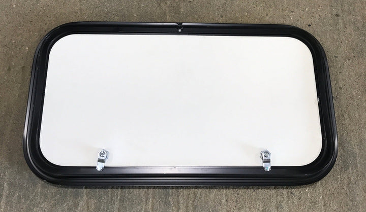 Used Radius Cornered Cargo Door 26 1/8" x 13 3/4" x 1"D - Young Farts RV Parts