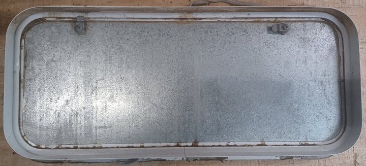 Used Radius Cornered Cargo Door 27 7/8" x 11 7/8" x 1 7/8"D - Young Farts RV Parts
