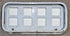 Used Radius Cornered Cargo Door 28 3/4" x 13 1/2" x 1 3/4" - Young Farts RV Parts