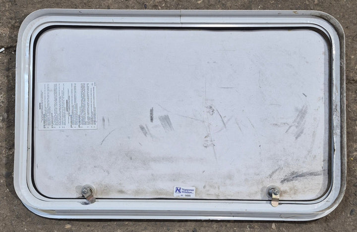 Used Radius Cornered Cargo Door 28 3/4" x 17 7/8" x 1 7/8" D - Young Farts RV Parts
