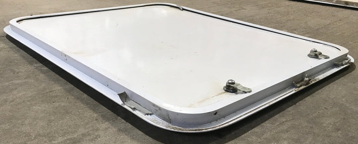 Used Radius Cornered Cargo Door 29 1/2" x 23 7/8" x 3/4" D - Young Farts RV Parts