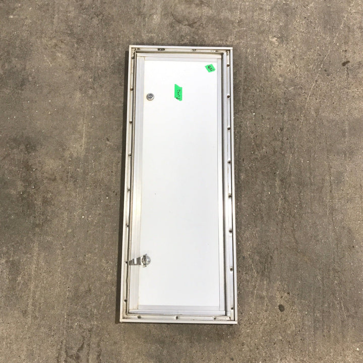 Used Radius Cornered Cargo Door 29 3/4" x 10 1/2" x 1" D - Young Farts RV Parts