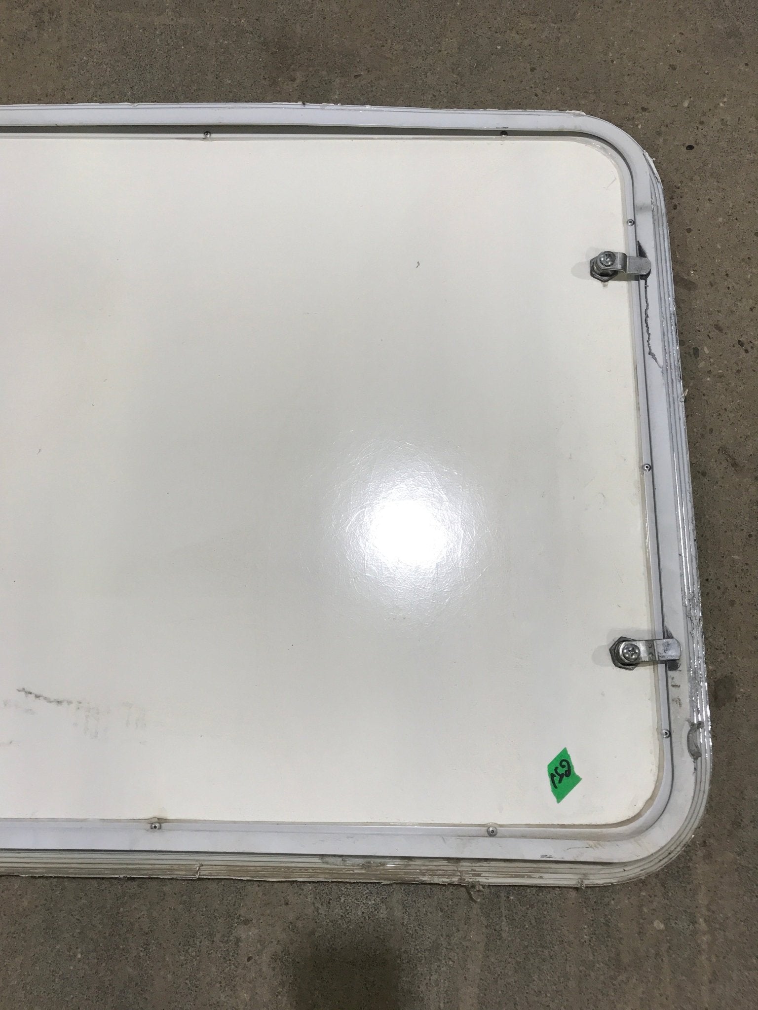 Used Radius Cornered Cargo Door 29 3/4" x 23 3/4" x 3/4" D - Young Farts RV Parts
