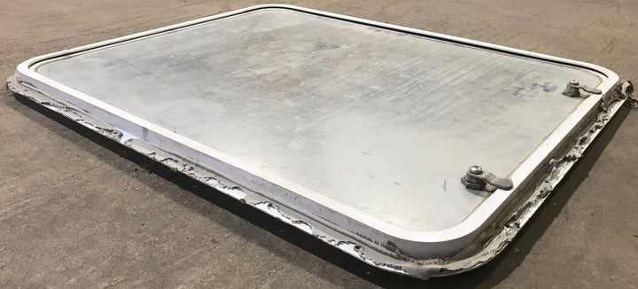 Used Radius Cornered Cargo Door 29 3/4" x 23 3/4" x 3/4" D - Young Farts RV Parts