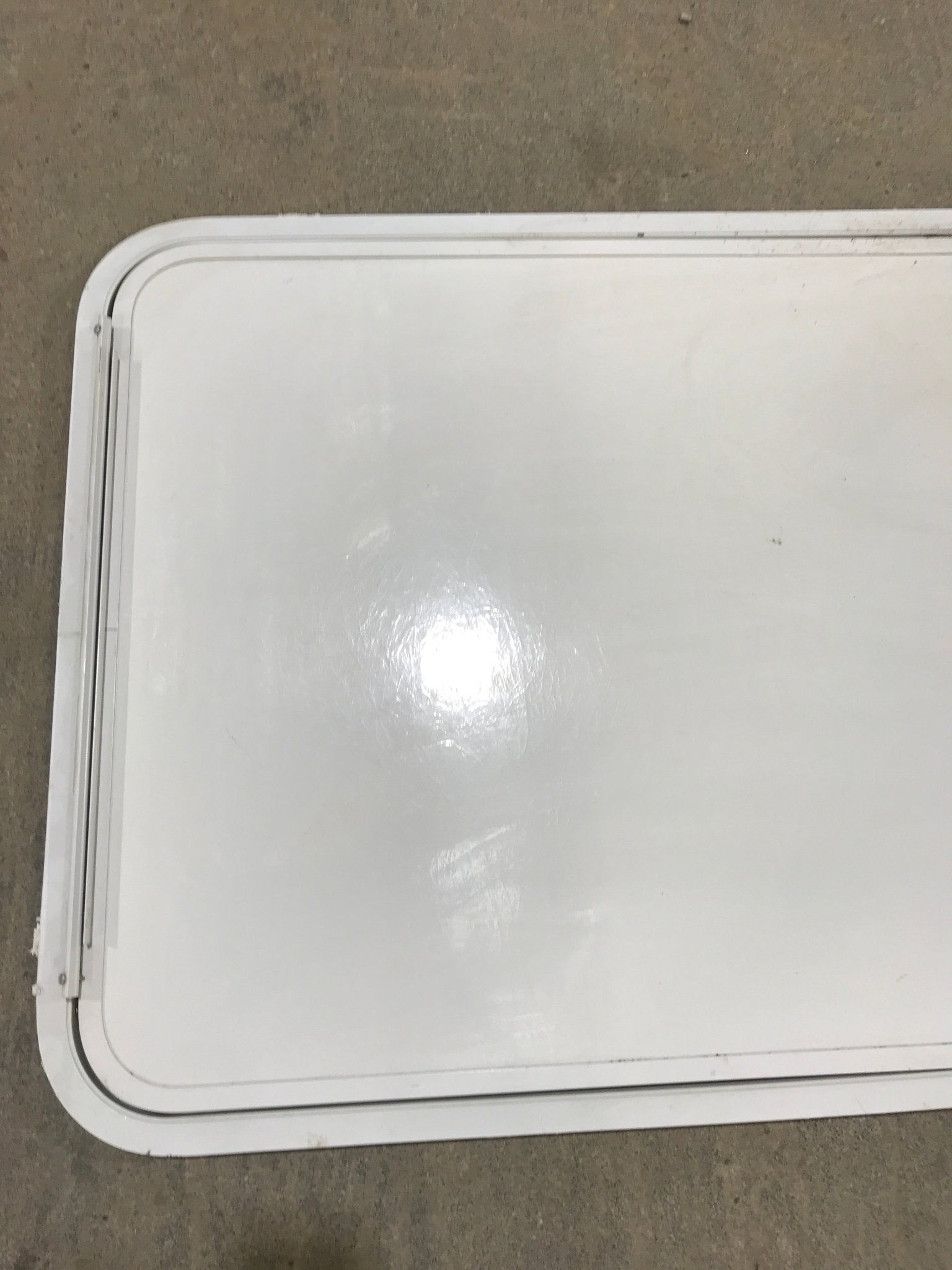 Used Radius Cornered Cargo Door 29 3/4" x 23 3/4" x 3/4" D - Young Farts RV Parts