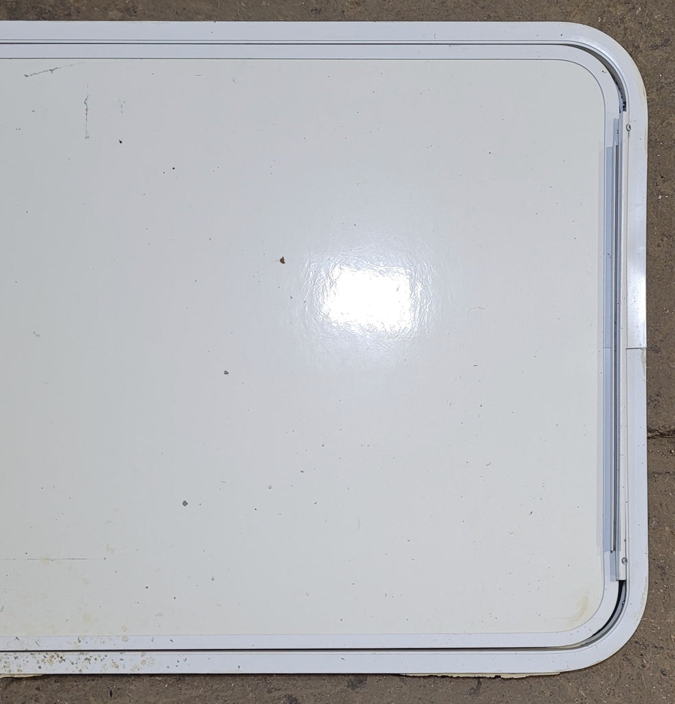 Used Radius Cornered Cargo Door 29 3/4" x 23 7/8" x 3/4"D - Young Farts RV Parts