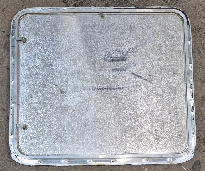 Used Radius Cornered Cargo Door 29 3/4" x 25 7/8" x 1/2" D - Young Farts RV Parts