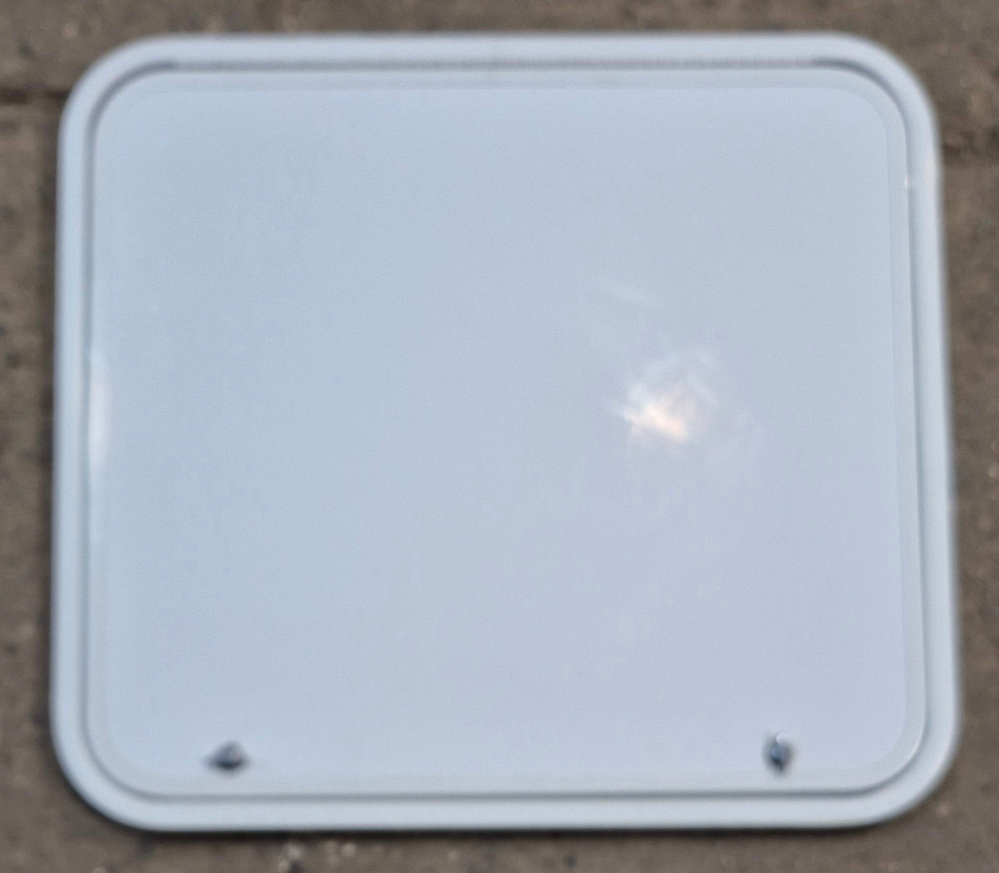 Used Radius Cornered Cargo Door 29 3/4" x 26 7/8" x 1 1/4" D - Young Farts RV Parts