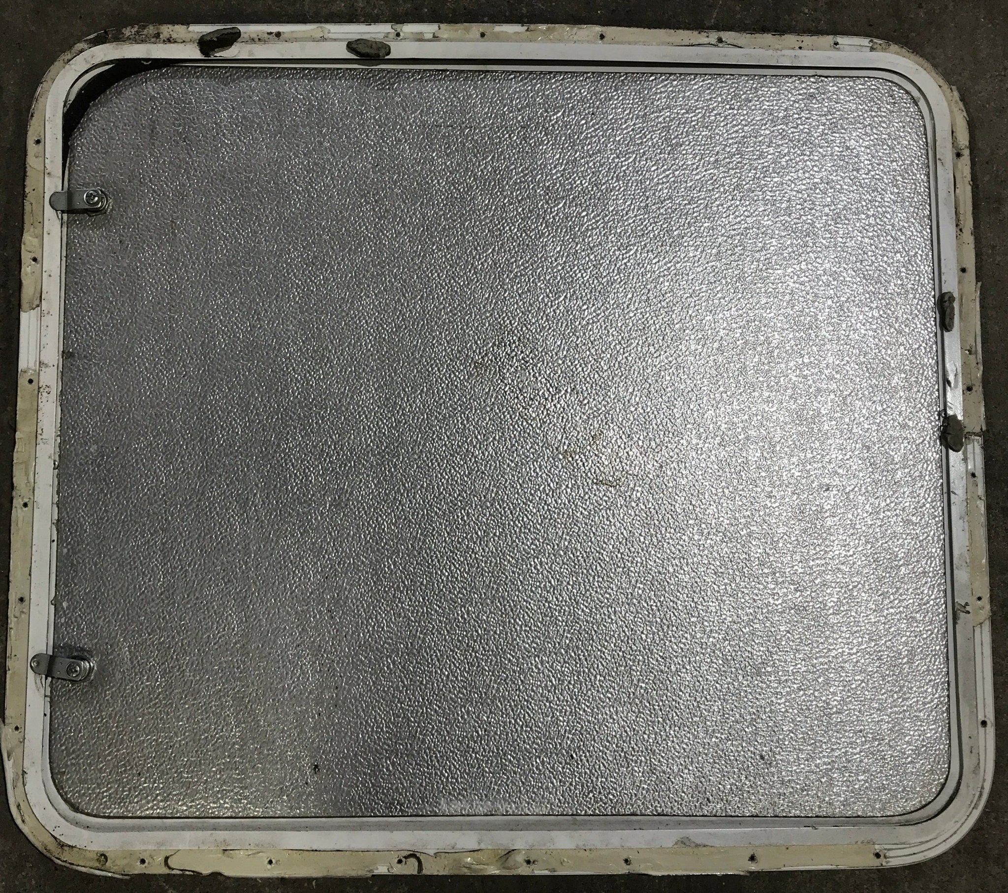 Used Radius Cornered Cargo Door 29 7/8" x 25 7/8" x 3/4" D - Young Farts RV Parts