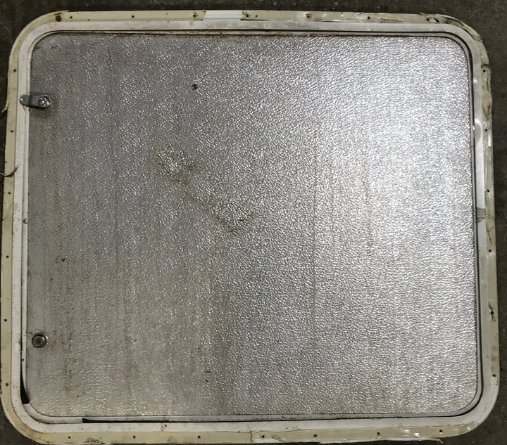 Used Radius Cornered Cargo Door 29 7/8" x 25 7/8" x 3/4" D - Young Farts RV Parts