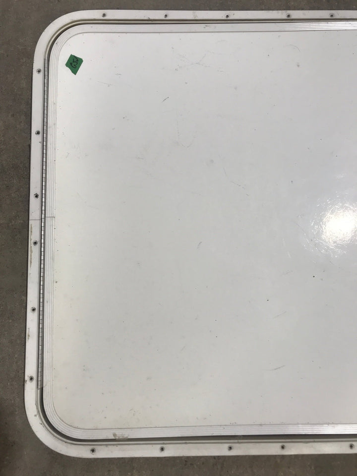 Used Radius Cornered Cargo Door 29 7/8" x 25 7/8" x 3/4" D - Young Farts RV Parts