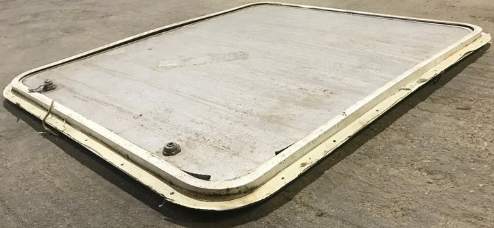 Used Radius Cornered Cargo Door 29 7/8" x 25 7/8" x 3/4" D - Young Farts RV Parts