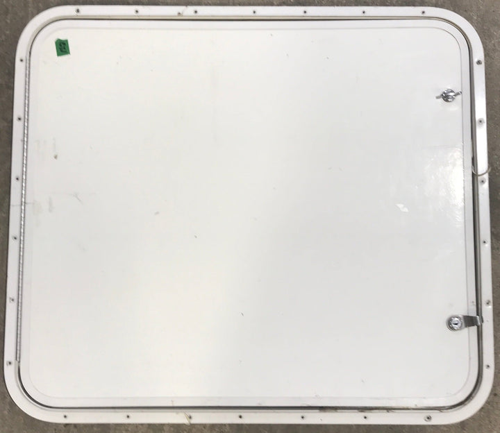 Used Radius Cornered Cargo Door 29 7/8" x 25 7/8" x 3/4" D - Young Farts RV Parts