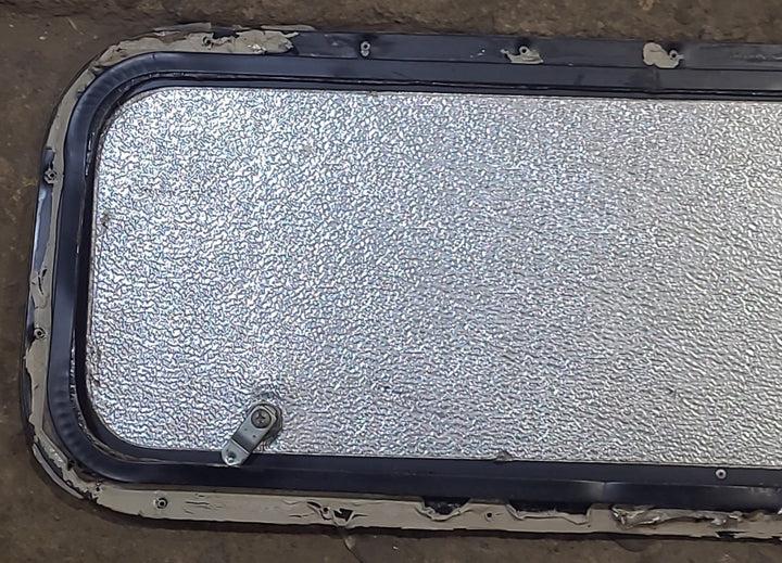 Used Radius Cornered Cargo Door 30" x 10 7/8" x 5/8" D - Young Farts RV Parts