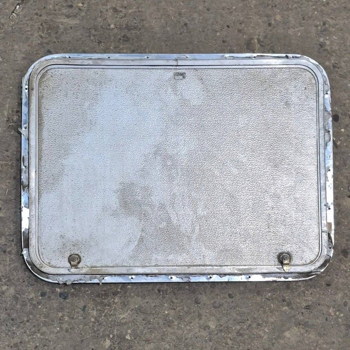 Used Radius Cornered Cargo Door - 30" X 22" X 3/4" - Young Farts RV Parts