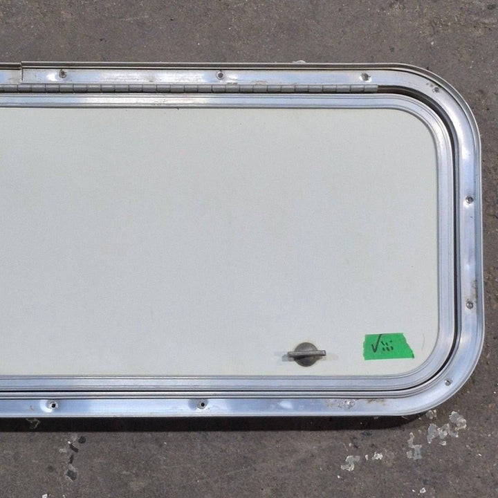 Used Radius Cornered Cargo Door - 31.75 X 11 X 0.75 - Young Farts RV Parts