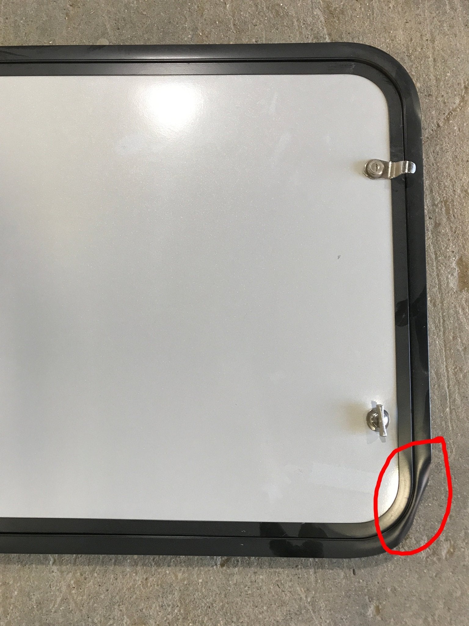 Used Radius Cornered Cargo Door 33 3/4