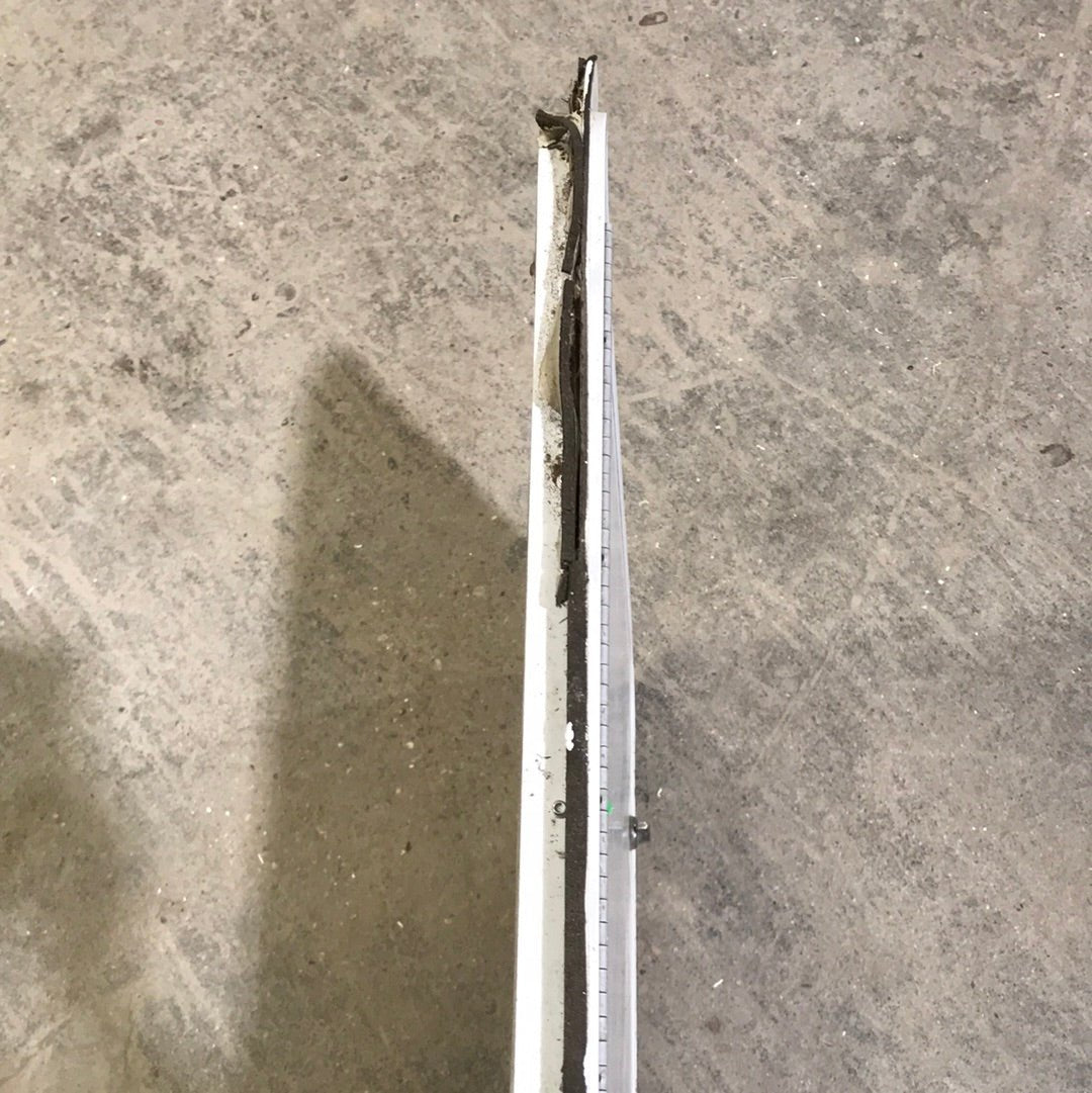 Used Radius Cornered Cargo Door 35 3/4" W x 23 1/2" H x 5/8" D - Young Farts RV Parts