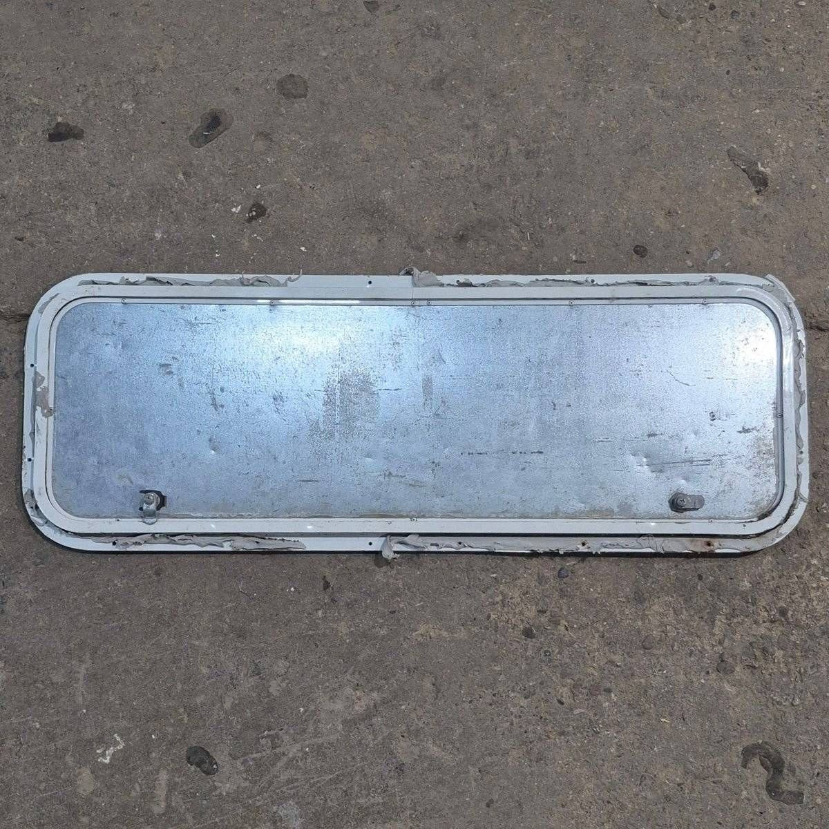 Used Radius Cornered Cargo Door - 35.875 X 11.875 X 0.625 - Young Farts RV Parts