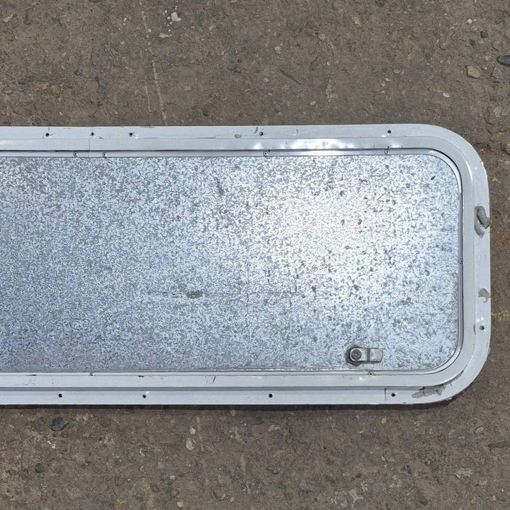 Used Radius Cornered Cargo Door - 35.875 X 11.875 X 0.625 - Young Farts RV Parts